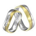 Wholesale Jewelry Manufacturers Top Quality Wedding Band Ring His and Hers Set